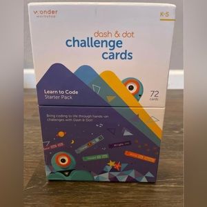 A Set of Wonder Workshop Dash and Dot
Challenge Cards
